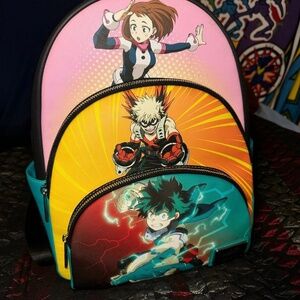 Loungefly My Hero Backpack/bag